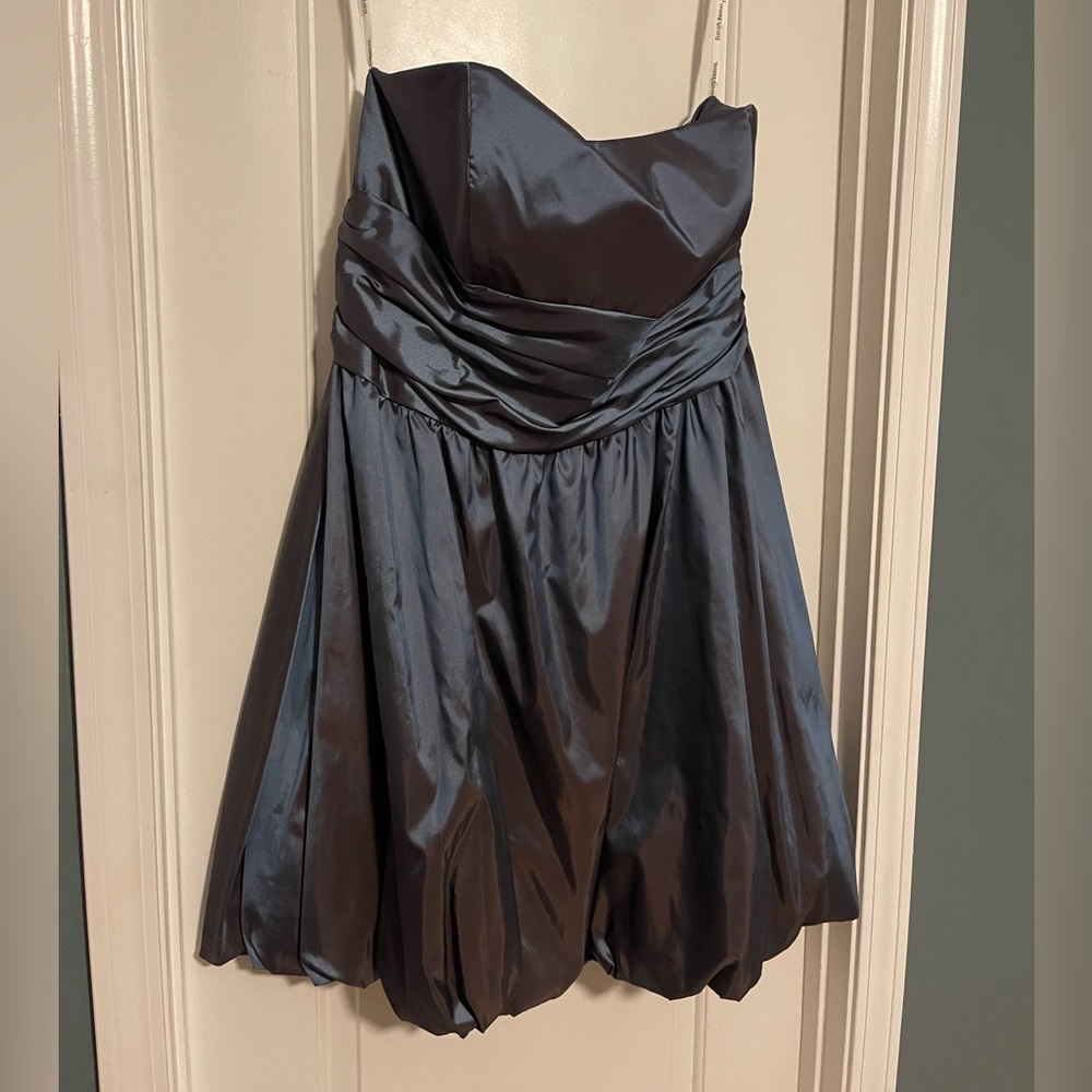David’s Bridal Taffeta Bubble Hen Dress Sz20
